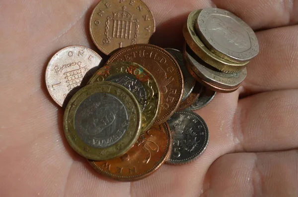 Euro Coins Shells — Fotografia de Stock