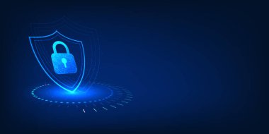 Siber Güvenlik Koruma Arkaplanı Dijital Kalkan, Veri Güvenlik Sistemi, Hackle Mücadele, Veri Hırsızlığını, Virüs Saldırısını Önleme, Güvenlik Ağı Güvenlik Duvarı, Dolandırıcılık Tespiti