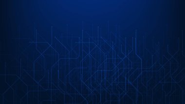 Katmanlı Devre Çizgileri, Dijital Ağ Bağlantısı Konsepti, Fütüristik Veri Akımı, Yüksek Teknoloji Sistemi, Elektronik Devre Şablonu, Yenilik Teknolojisi