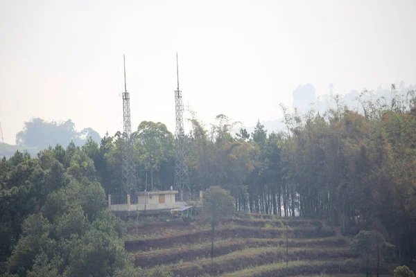 Атмосфера Города Маланг Восточная Ява Индонезия — стоковое фото