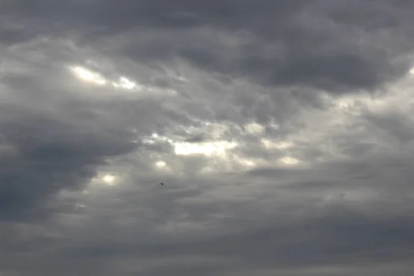 Nuvens Nubladas Céu Indicam Que Vai Chover — Fotografia de Stock