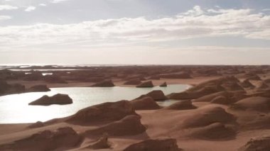 Rüzgar erozyon arazisi, yardang arazi..