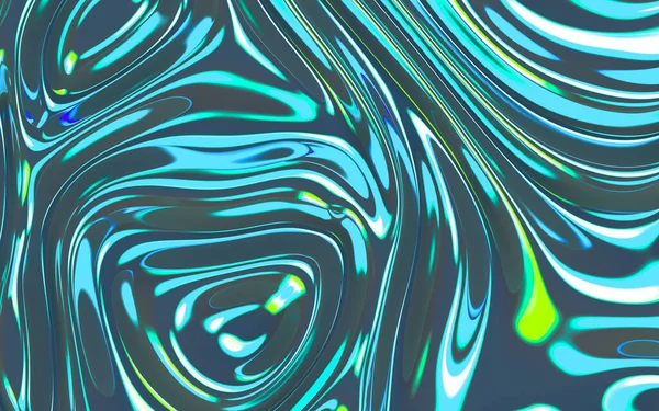 Gradient Wave Cloth Fluid Color Background Rendering Computer Digital Drawing — Foto de Stock