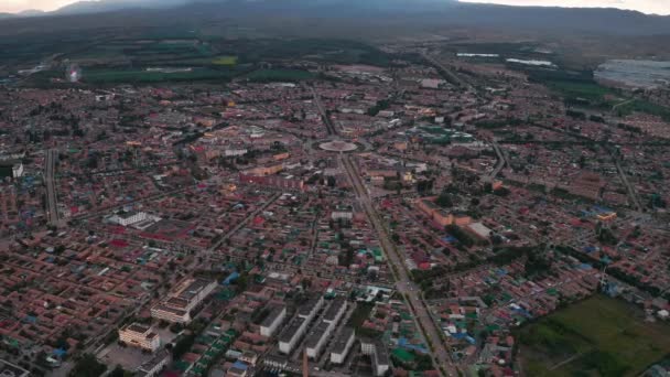 Αστικό τοπίο των Τούρκων Bagua City. — Αρχείο Βίντεο