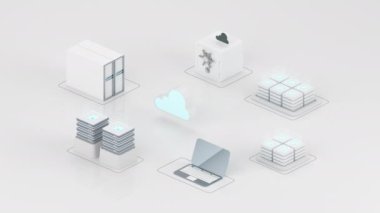 Bulut hesaplama ve bilgi aygıtları, 3D oluşturma.