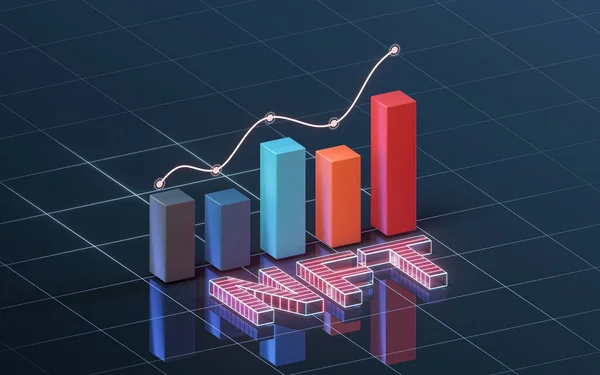 Nft Ikke Utskiftbare Symboler Med Mørk Bakgrunn Rendering Datategning – stockfoto