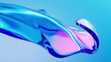 Değişken şeffaf kumaş arkaplan, 3d görüntüleme.