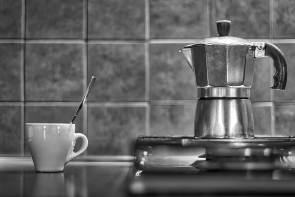 Cup and Coffee Pot