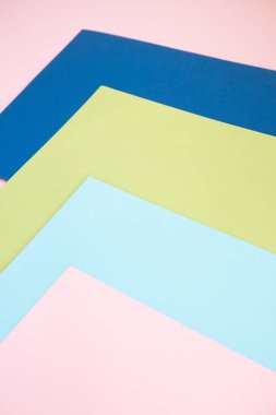 Soyut parlak arkaplan. Geometrik renkli kağıt arkaplanı