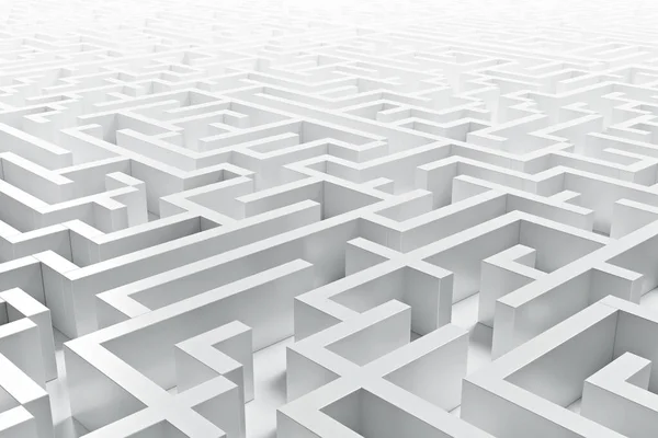 Darstellung Des Grauen Labyrinthlabyrinths — Stockfoto