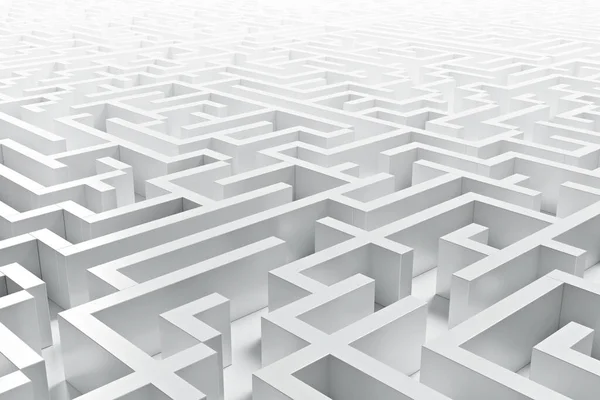 Darstellung Des Grauen Labyrinthlabyrinths Stockbild
