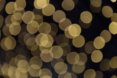 Şenlikli noeller zarif sarı Bokeh soyut arka plan