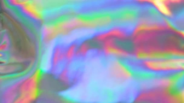 Holographic abstract backdrop. — Stock Video