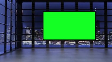  Sanal Televizyon Stüdyosu Arkaplanı
