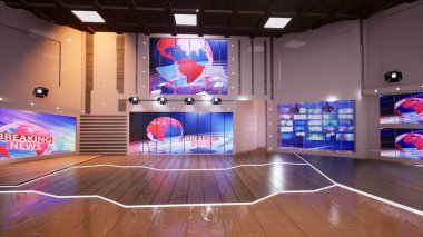 3D Sanal TV Stüdyo Haberleri, 3D illüstrasyon