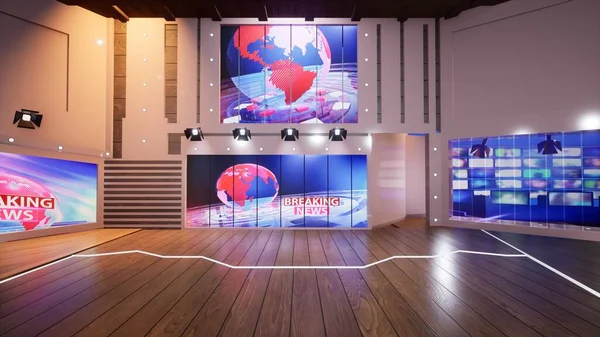 3D Sanal TV Stüdyo Haberleri, 3D illüstrasyon