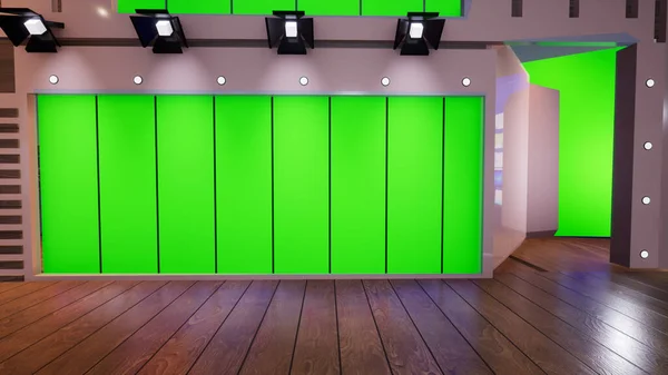 3D Sanal TV Stüdyo Haberleri, 3D illüstrasyon