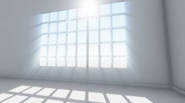 Işıklı Pencere arkaplanı, 3B Hazırlama