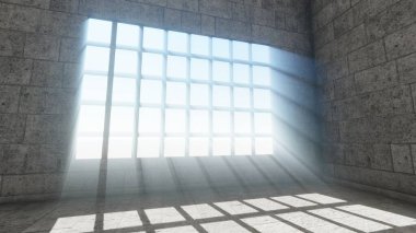 Işıklı Pencere arkaplanı, 3B Hazırlama