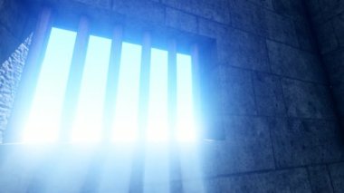 Mavi Işık Işıkları Penceresi