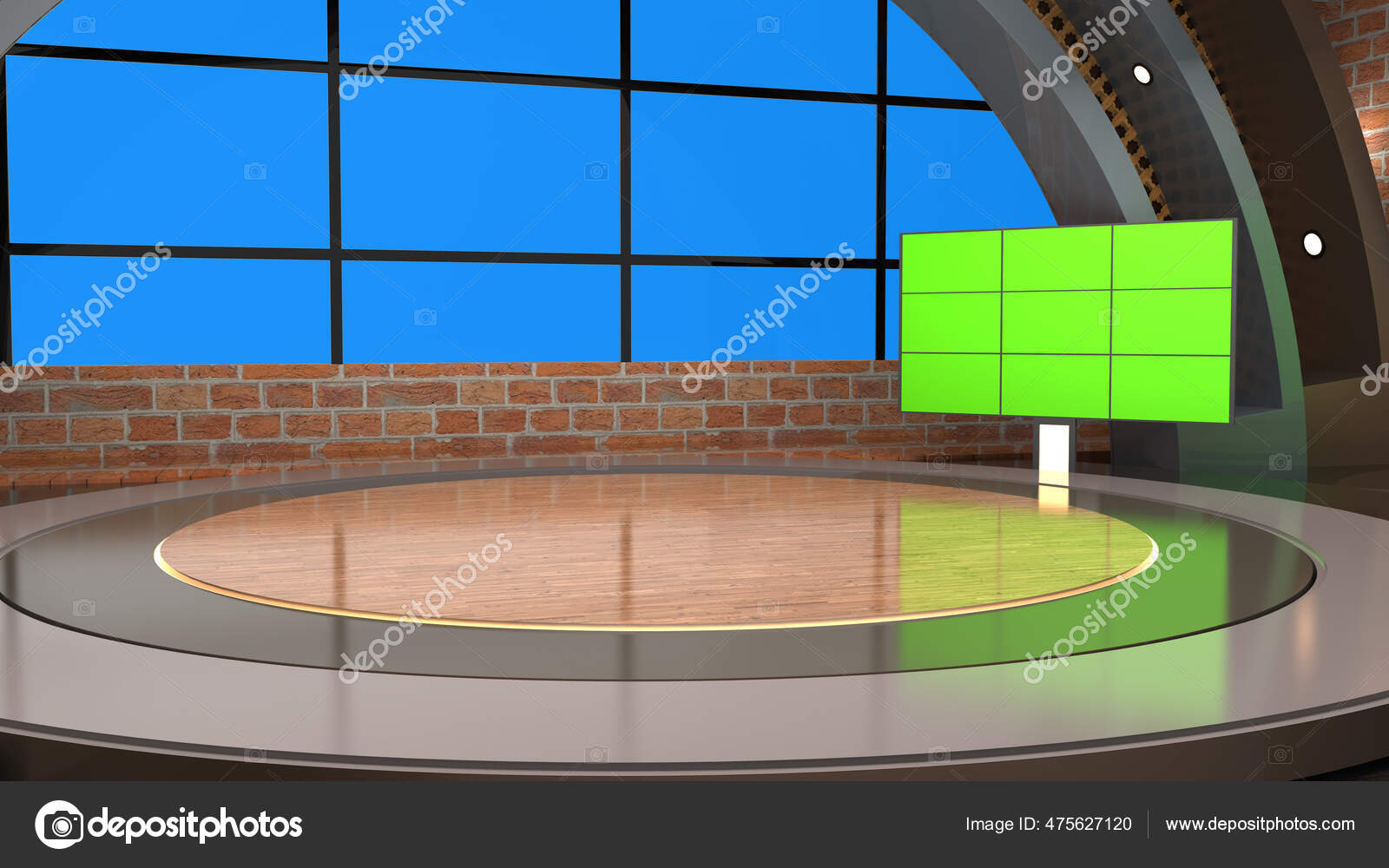 Tv Studio Background Psd