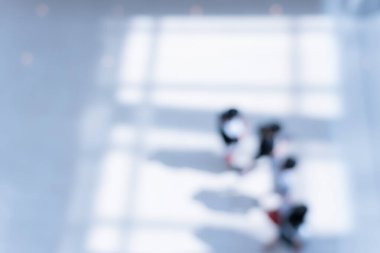 Bokeh ile Soyut Alışveriş Merkezi arka planı