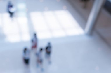 Bokeh ile Soyut Alışveriş Merkezi arka planı