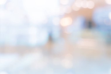 Bokeh ile Soyut Alışveriş Merkezi arka planı