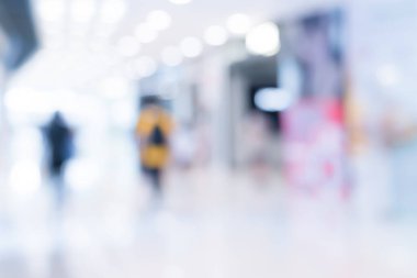 Bokeh ile Soyut Alışveriş Merkezi arka planı