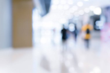 Bokeh ile Soyut Alışveriş Merkezi arka planı