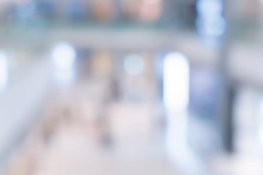 Bokeh ile Soyut Alışveriş Merkezi arka planı