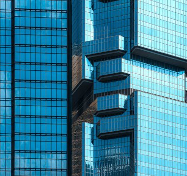 Modern Hong Kong Mimari; Hong Kong İş Binası Kapatın