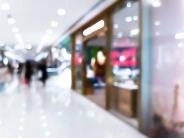 Bokeh ile Soyut Alışveriş Merkezi arka planı