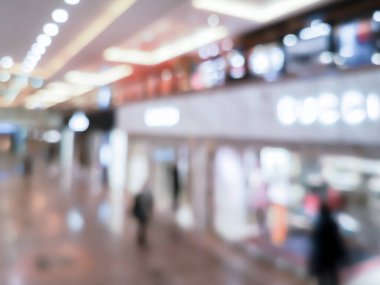Bokeh ile Soyut Alışveriş Merkezi arka planı