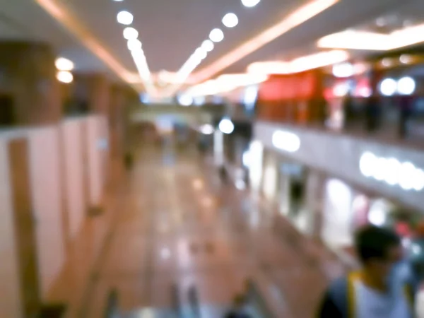 Abstrakte Shopping Mall Hintergrund Mit Bokeh — Stockfoto