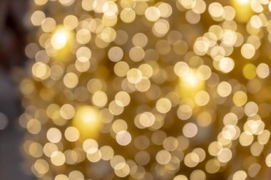 Bokeh ışıklandırmalı Noel Arkaplanı; bulanık Xmas arkaplanı