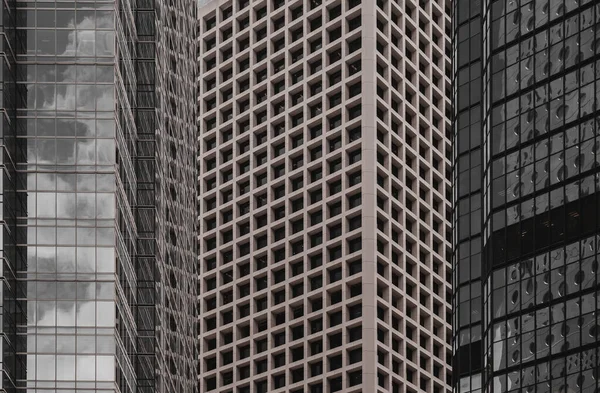 Arquitetura Moderna Hong Kong Hong Kong Business Building Close Tom — Fotografia de Stock