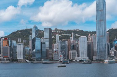 Hong Kong Victoria Limanı Panoraması