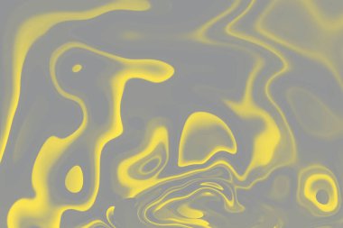 Abstract background of holographic in grey and yellow colors.