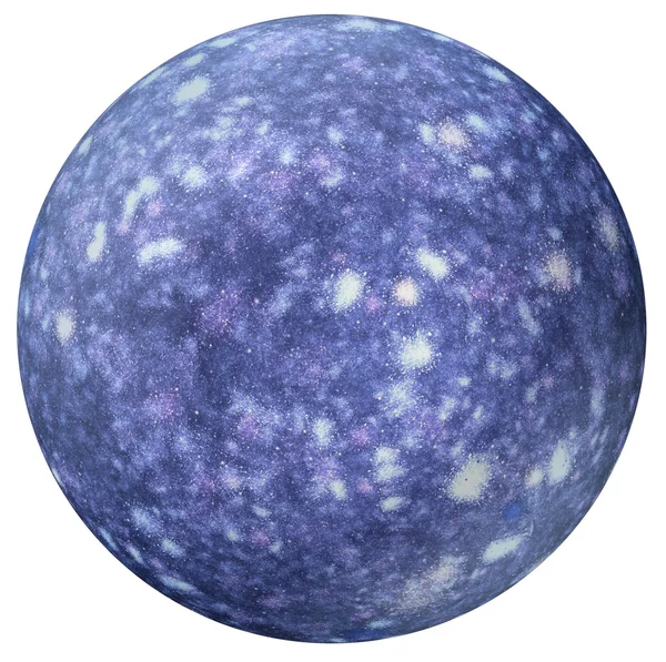 Soyut mavi küre yıldız arka plan resmi — Stok fotoğraf