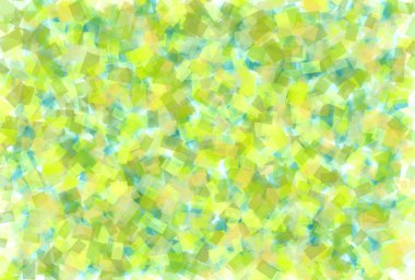 Soyut renkli dikdörtgenlerin backgroud yeşil