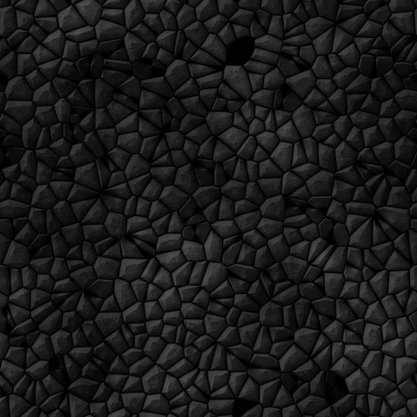 Black dark stone abstract seamless background — Stock Photo, Image
