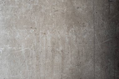 Etiketler için desenli gri beton arka plan. kopyalama alanı. Beton bir duvarda metin için yer.