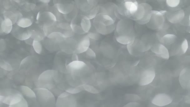 Filtraciones de luz abstractas borrosas imágenes 4K. Lente de círculo parpadeante móvil resplandor llamarada superposiciones bokeh — Vídeo de stock