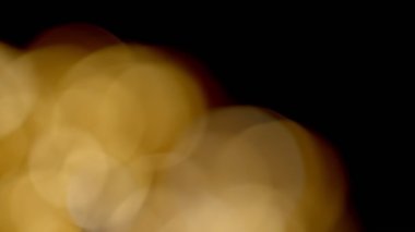 Işık sızıntısı 4K görüntüler, mercek parıltısı bokeh örtüleri, sönmüş flaş ışını alev arka planı