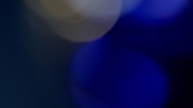 Işık sızıntısı soyut 4K görüntü bulanıklaştırır, yanıp sönen çember mercek parlaklık parlaklığı bokeh örtüleri