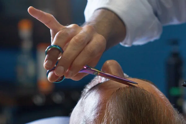 Kapsalon Kapsalon Kappersbaard Kapper Kapsel Schoonheid Stylist — Stockfoto