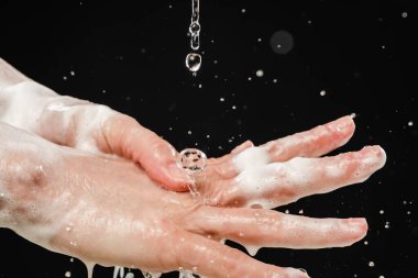 El dezenfekte temiz sabun. Dezenfektan