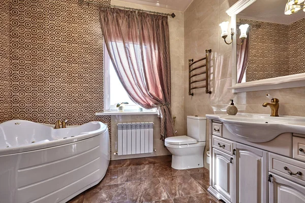 Bathroom Beautiful Interior — Stock Photo, Image