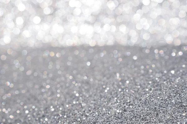 Silver Glitter Abstract Background — Stock Photo, Image